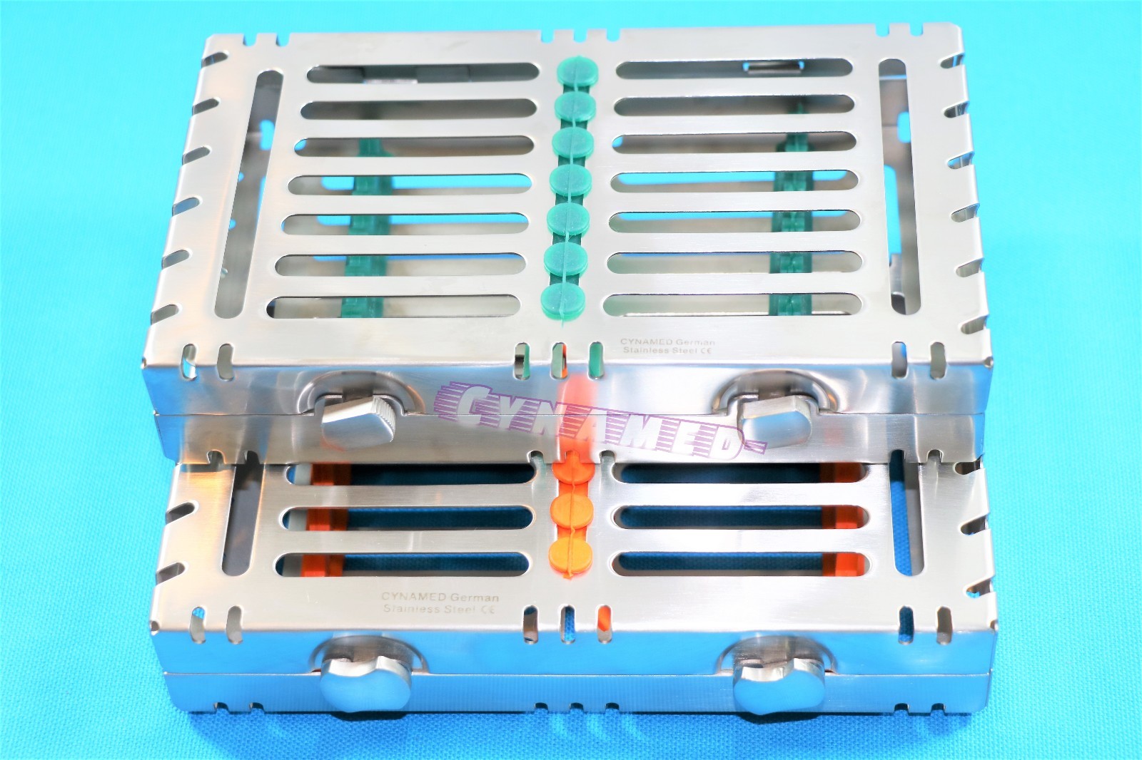 DETACHABLE STERILIZATION CASSETTE FOR 7 INSTRUMENTS GERMAN PREMIUM DENTAL 2 EACH