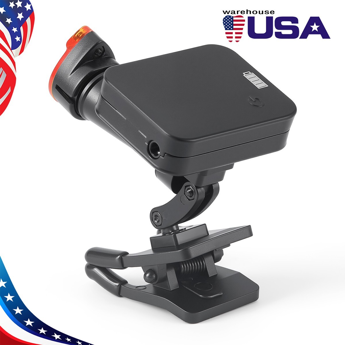 Dental 5W Wireless Loupe Light LED Headlight Clip-On for magnifying loupes