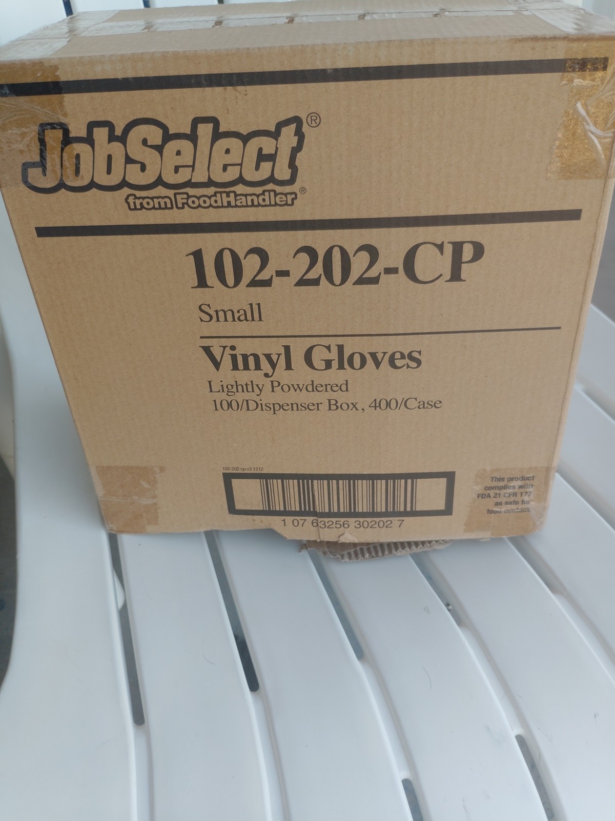 Vinyl Gloves Job Select Small Lightly Powered Food Handler Grade Case of 400