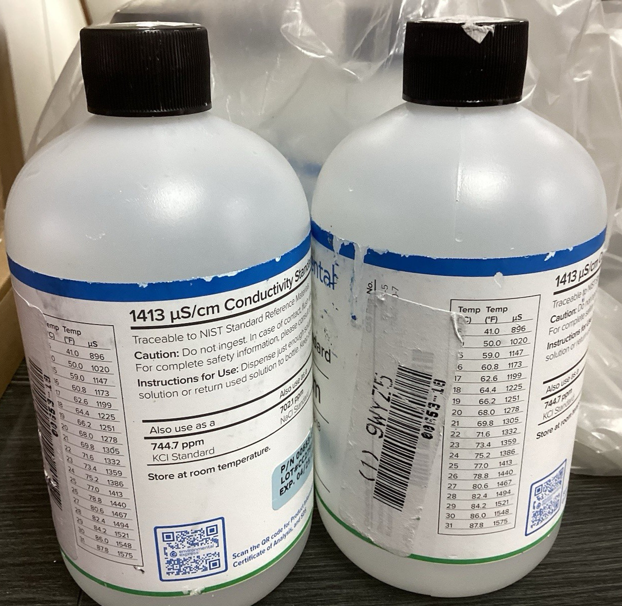 Environmental Express Conductivity Standard 1413 500ML 2pk