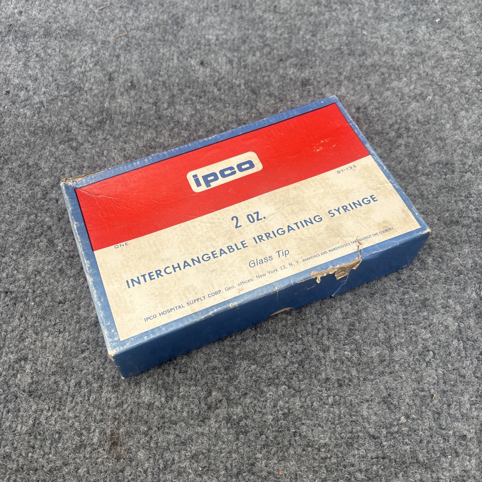 IPCO SY-135 2oz Interchangeable Irrigation Glass Syringe New Other