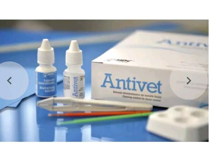 Antivet kit Dental Whiting and Enamel Cleaning Kit for Fluorosis treatment