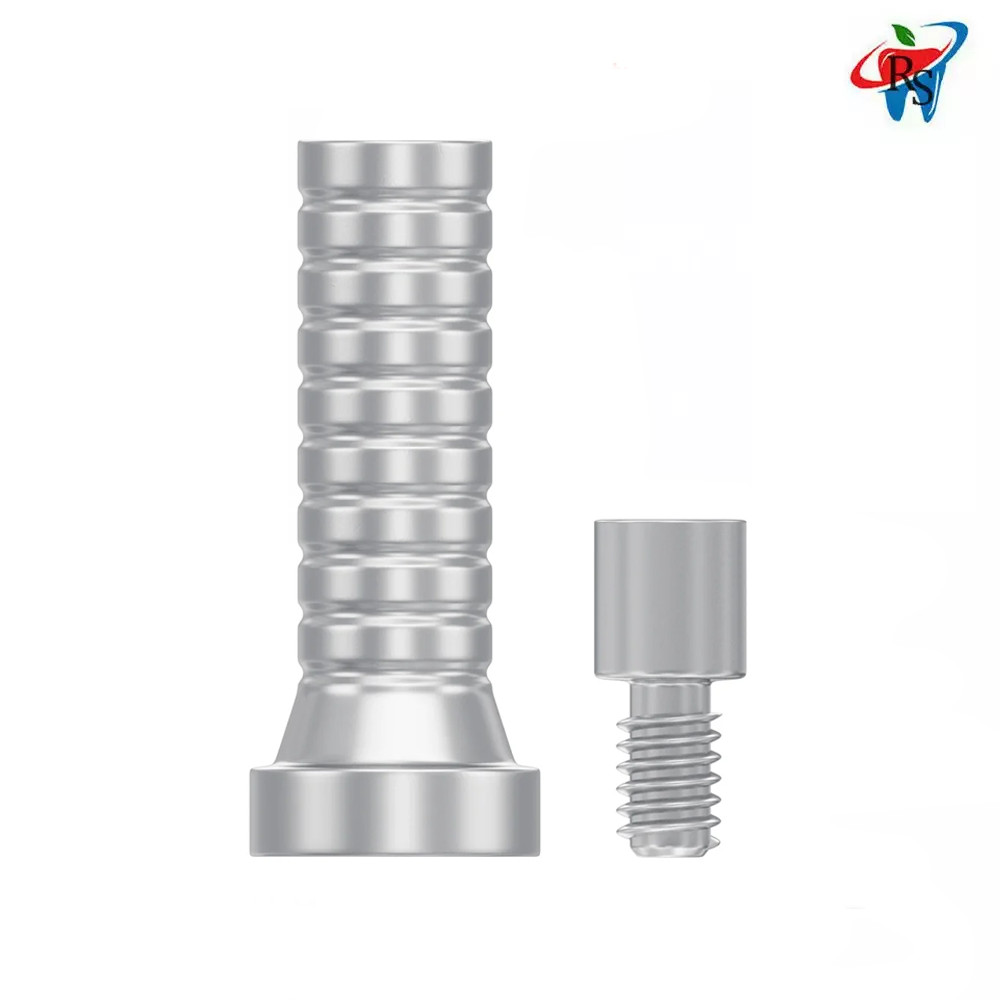 10x Dental Angulated Slim Multi Unit 1.4mm 17° Int Hex 2.0 Titanium Sleeve Set