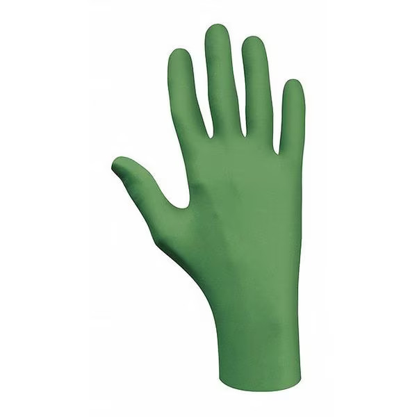 6110PF, Nitrile Disposable Gloves, 4 mil, Food Grade, Powder-Free, L, (9),