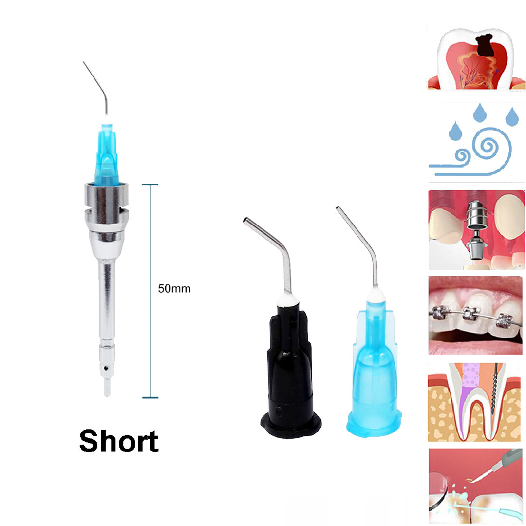 Dental Stropko Style Air Water Syringe Irrigator Irrigation Tips 3-Way Gun