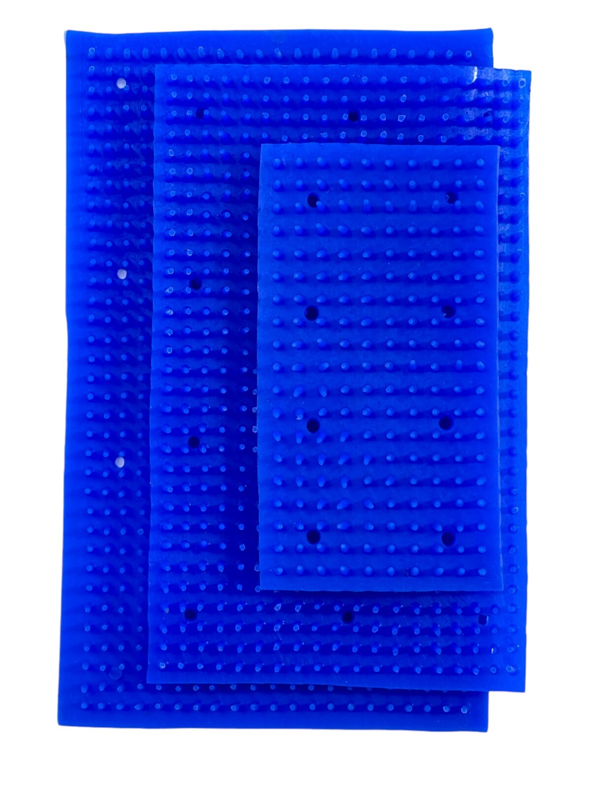 Set of 3 Cuttable silicone pads for sterilization Cassettes Tray Case Box Dental