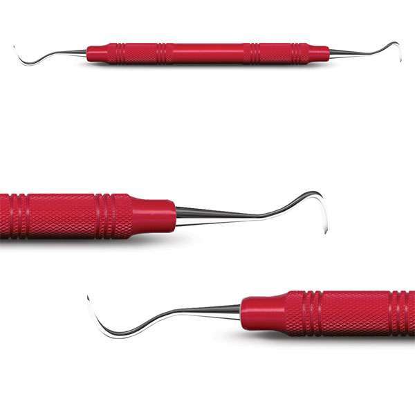American Eagle Claw Scaler w/ 3/8″ EagleLite Handle, Red. Posterior