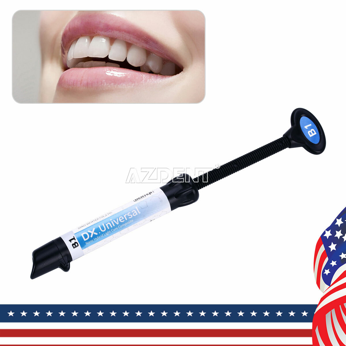 1X Dental B1 Shade Composite Resin Univeresal Light Cure
