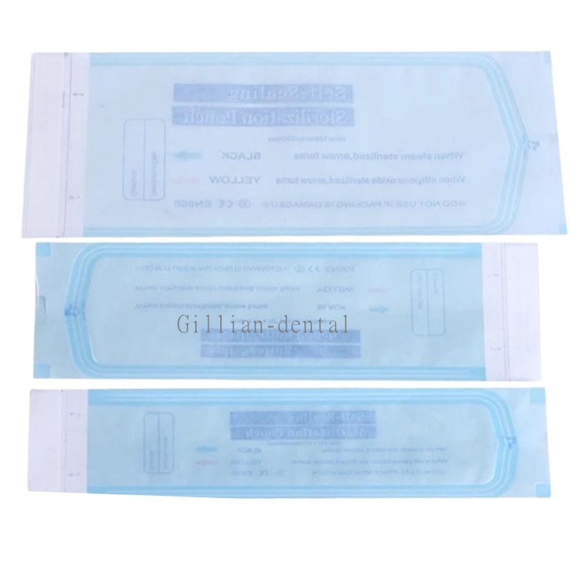 Self Sealing Sterilization Pouches Dental Medical Self Seal Pouch Bag Sterile