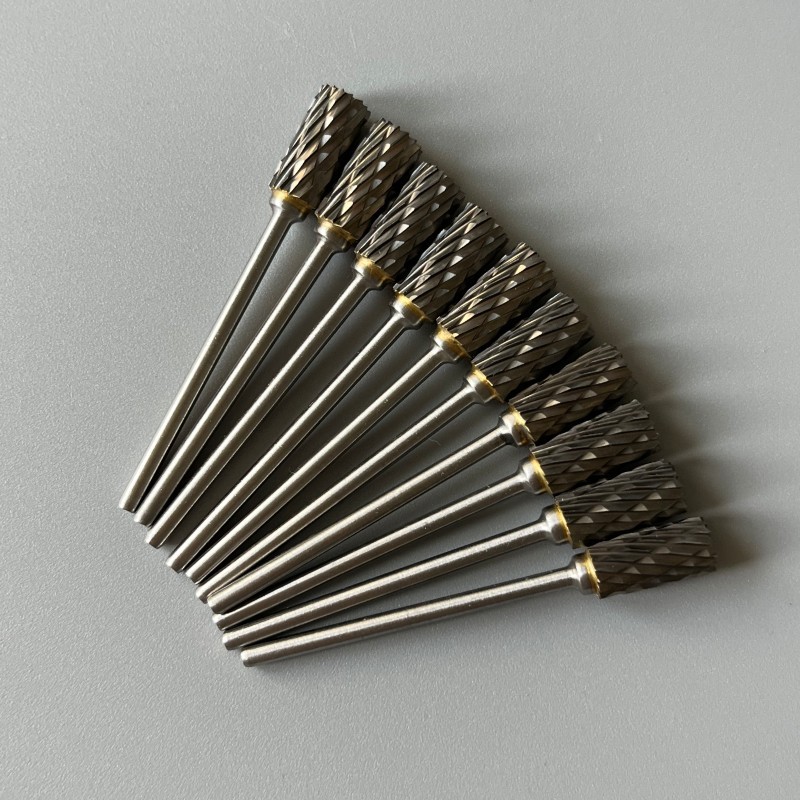 10 pcs Dental HP Tungsten Steel Carbide Cutter Polisher Denture Burs Lab Drill