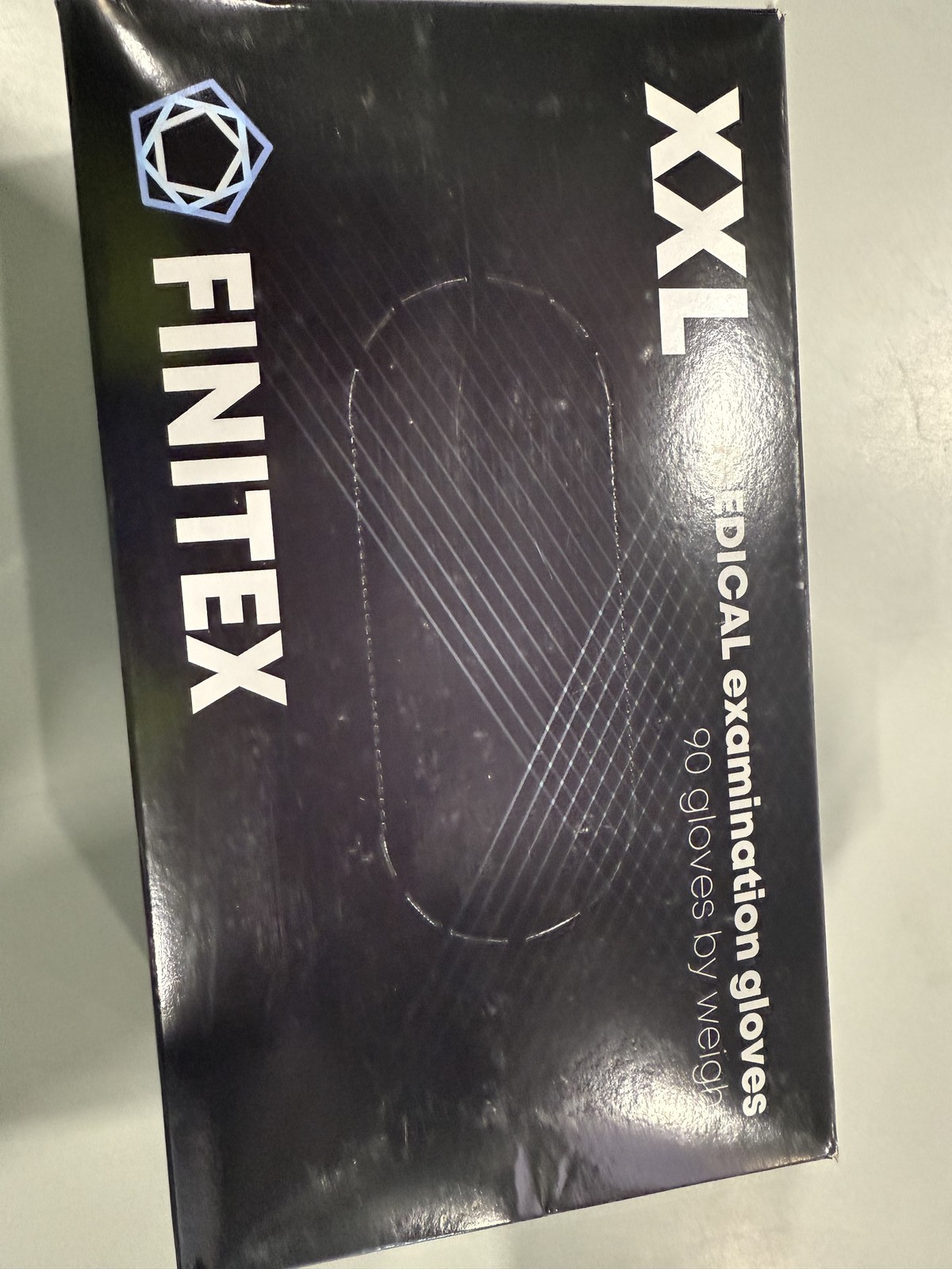 GENERIC BLACK NITRILE DISPOSABLE GLOVES 5MIL (XX-LARGE (PACK OF 90)) – BLACK