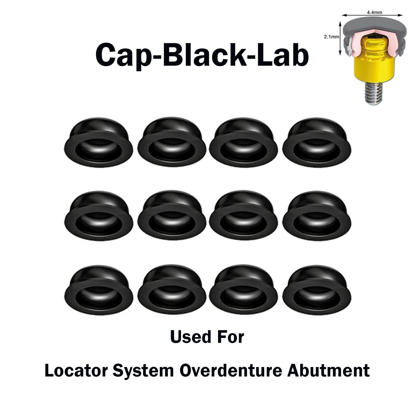 US Classic Replacement Metal Housing & Black Lab Cap Assembly for Zest Locator