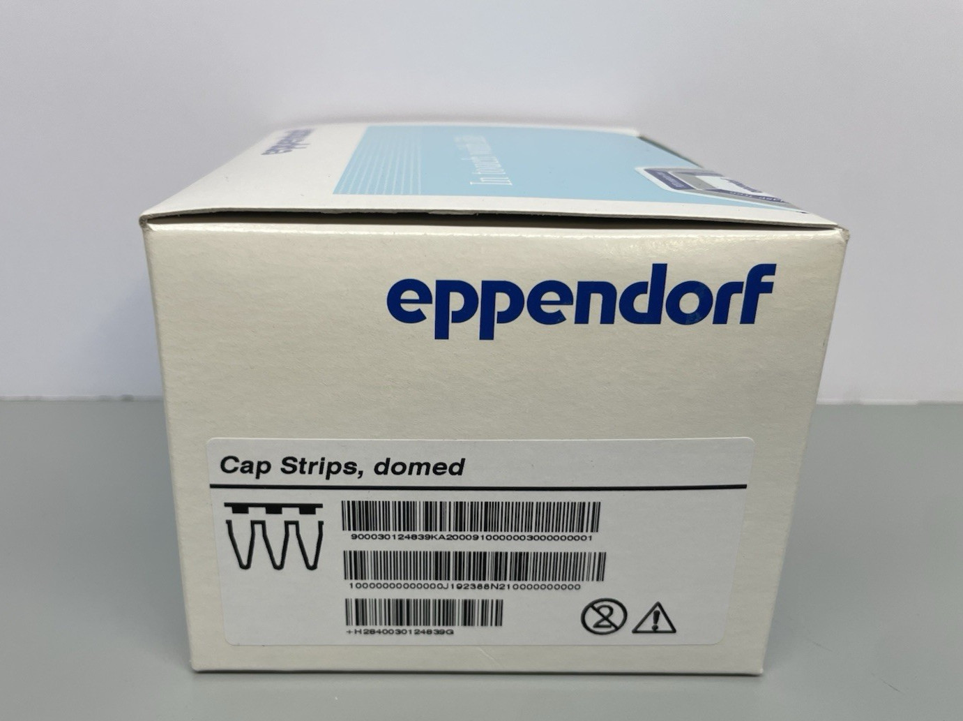 Eppendorf PCR Cap Strips Domed Certified PCR Clean 120/ct 0030124839