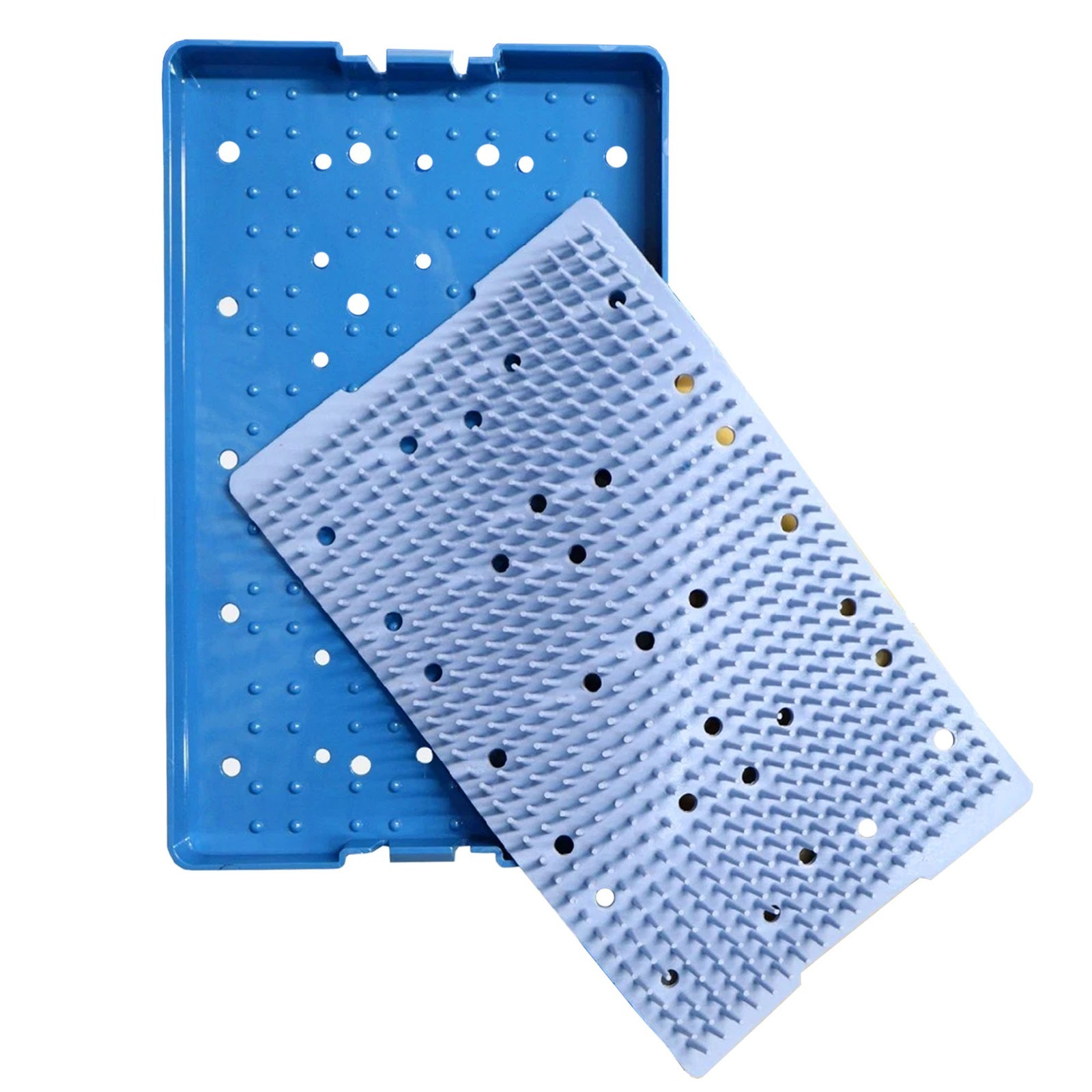 Sterilization Plastic Tray 160 x 90 x 22mm Disinfection Box Surgical Instruments