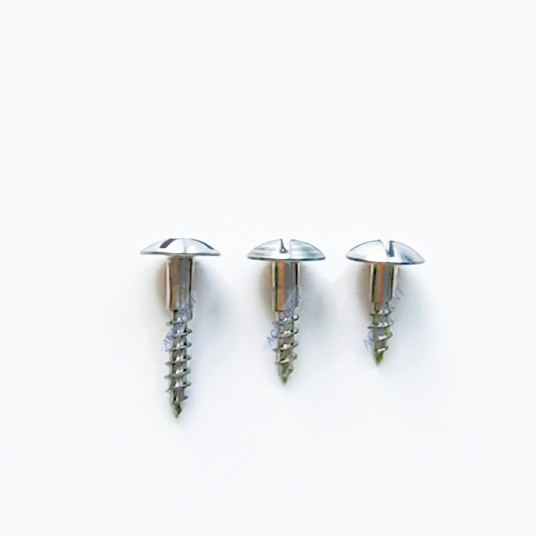 10Pcs Dental GBR Thread Tent Screw Guide Bone Regeneration Membrane Half Screws