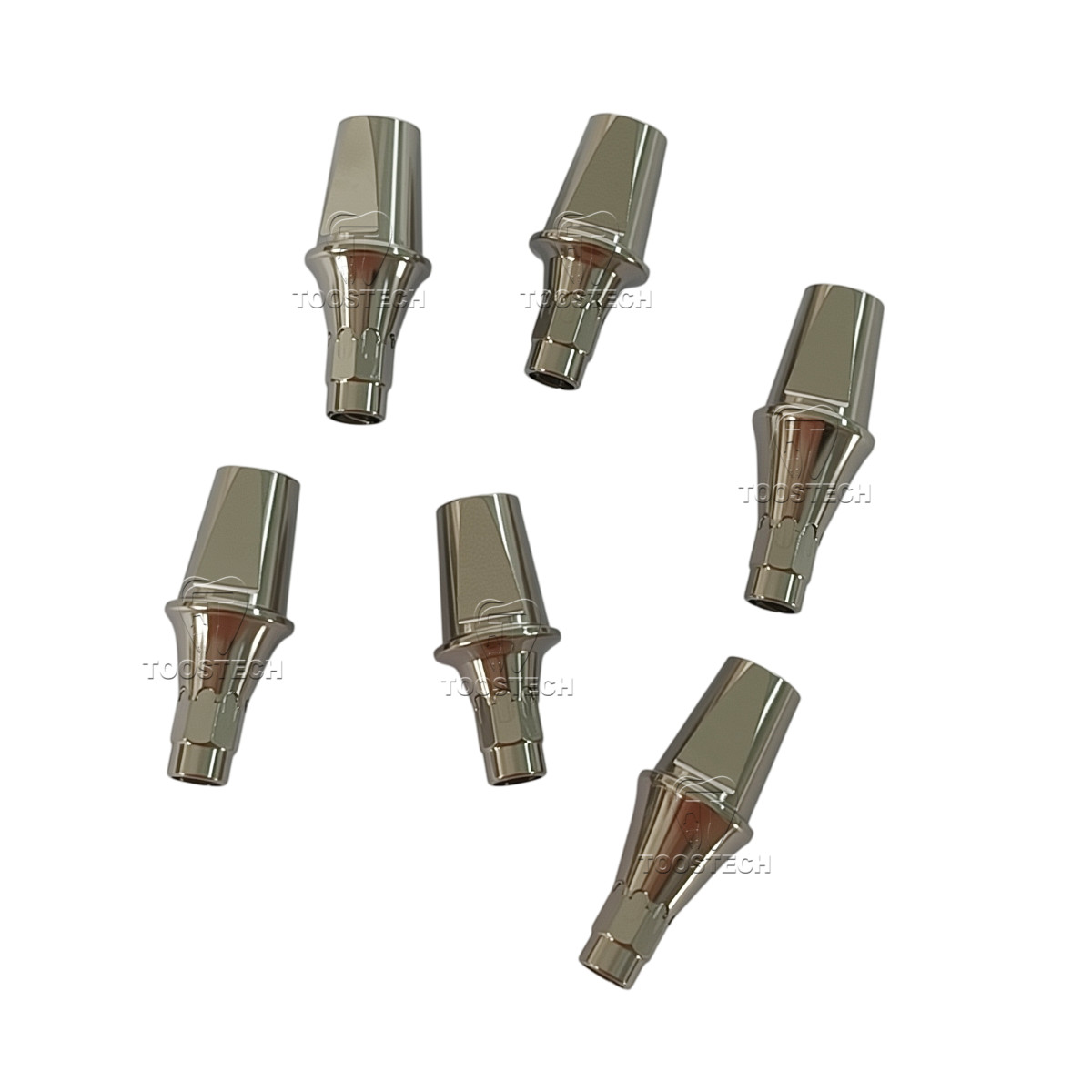 1/6/10/20pcs Titanium straight abutment fits to Megagen Blue diamond NC/RC