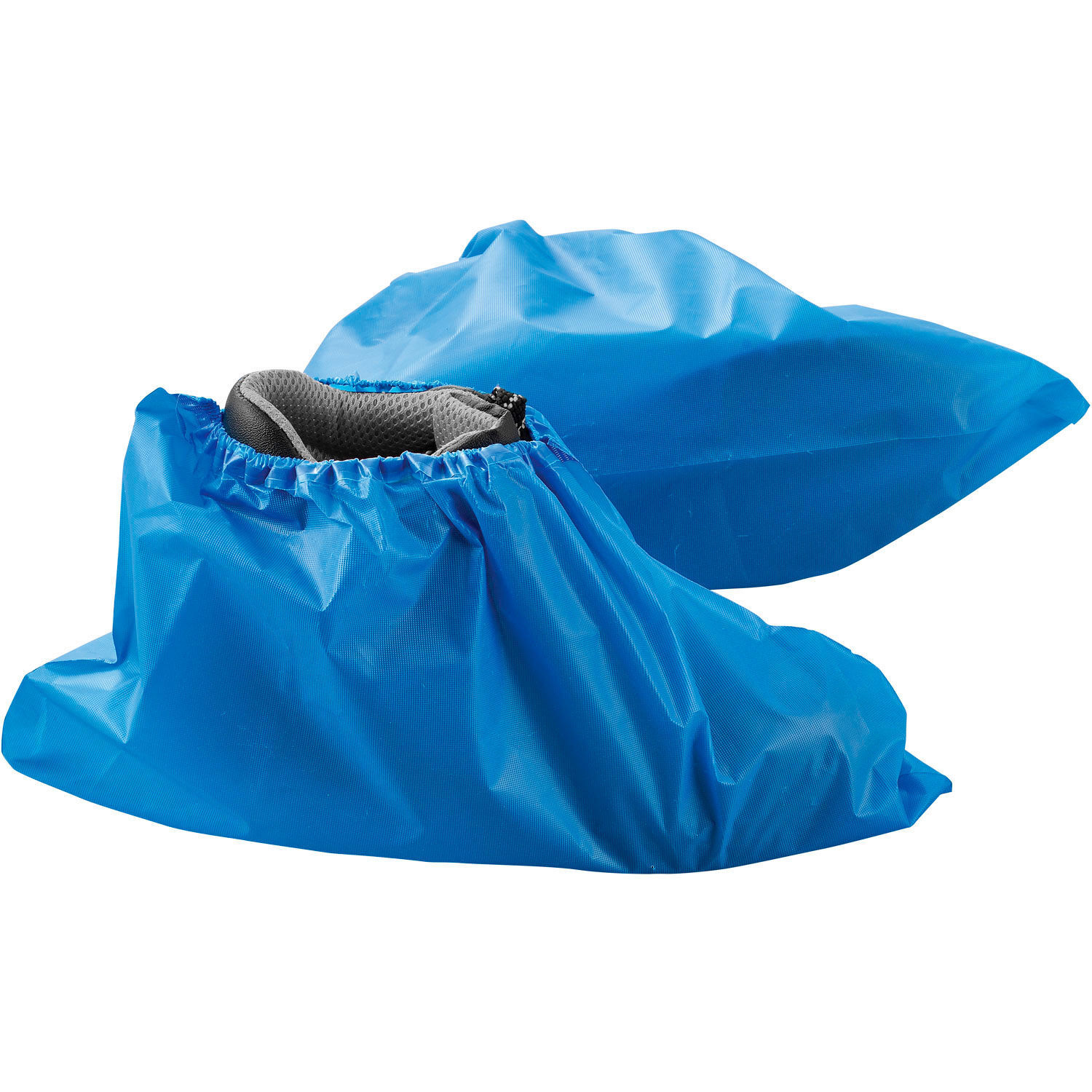 Water Resistant Disposable Shoe Covers Size 12-15 Blue 150 Pairs/Case