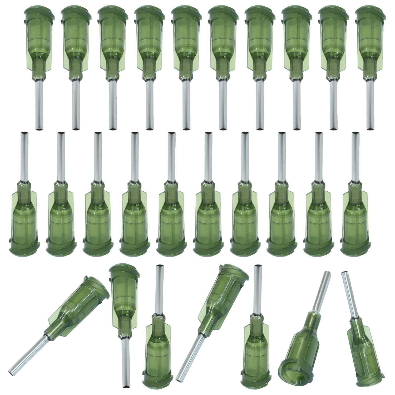 100 PCS Industrial Blunt Tip Dispensing Needles, with Luer Lock 14 Ga X 1/2 Inch