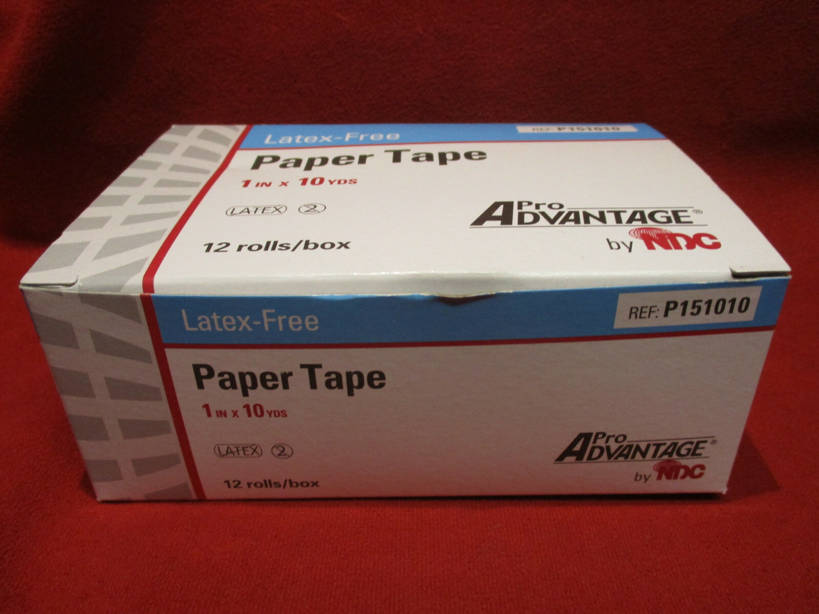 Pro Advantage P151010 Paper Surgical Tape 1″ x 10 Yards Box of 12