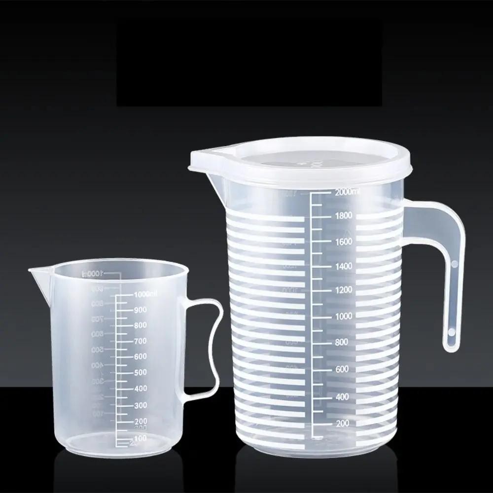 1000 ml Plastic Measuring Cup Thickened Food Grade Beaker With Scale