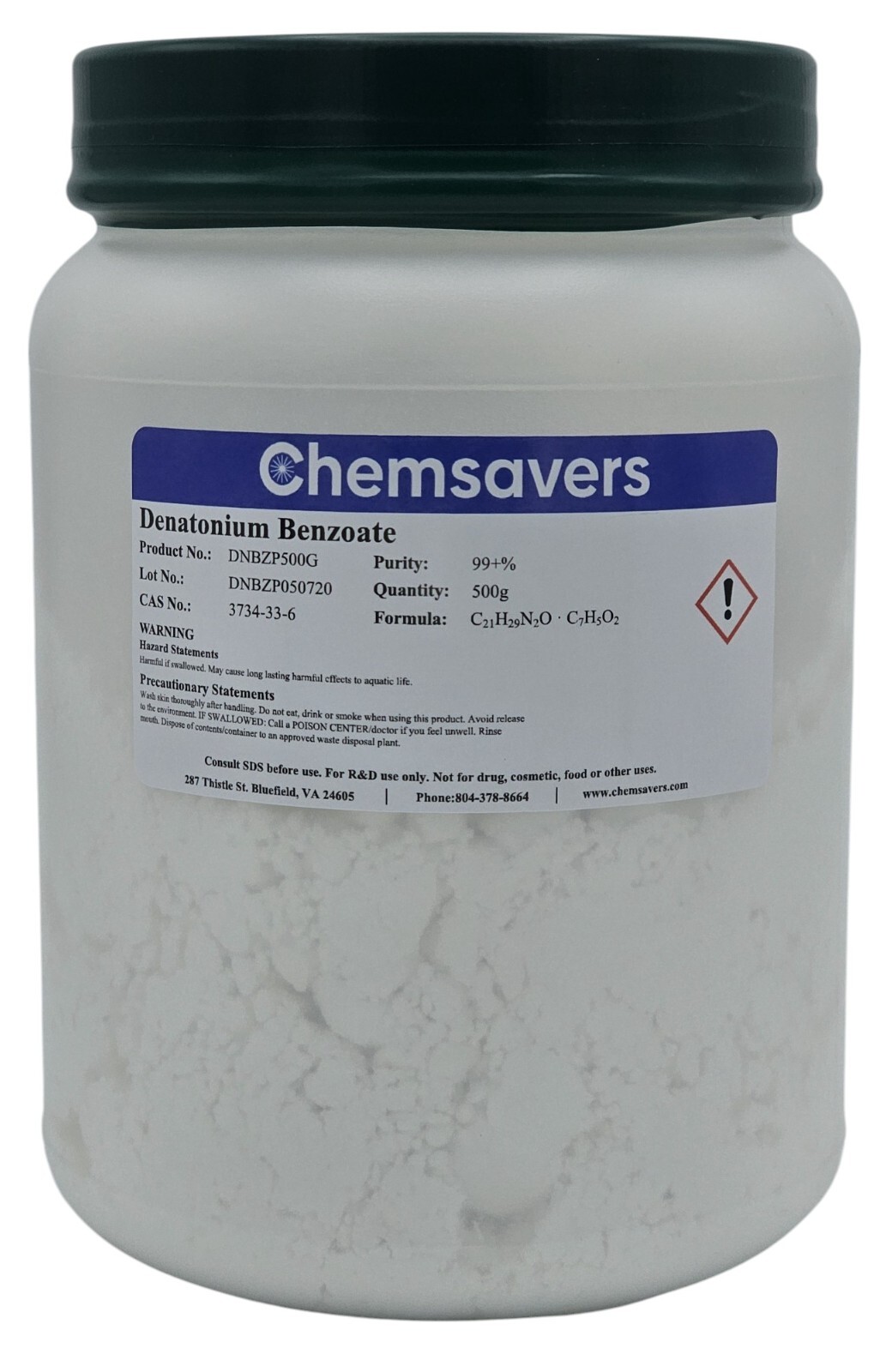 Denatonium Benzoate, 99+%, 500g