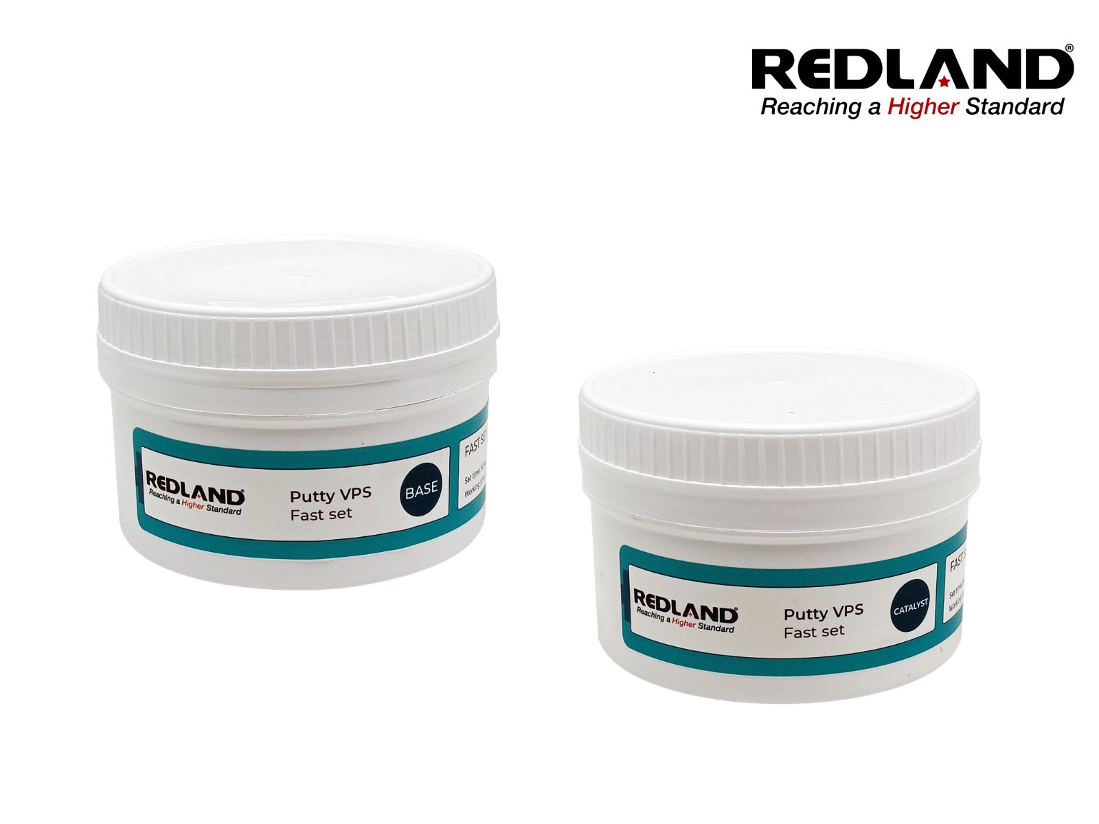 Redland Putty REG SET VPS Impression Material Base + Catalyst 580mL German Made