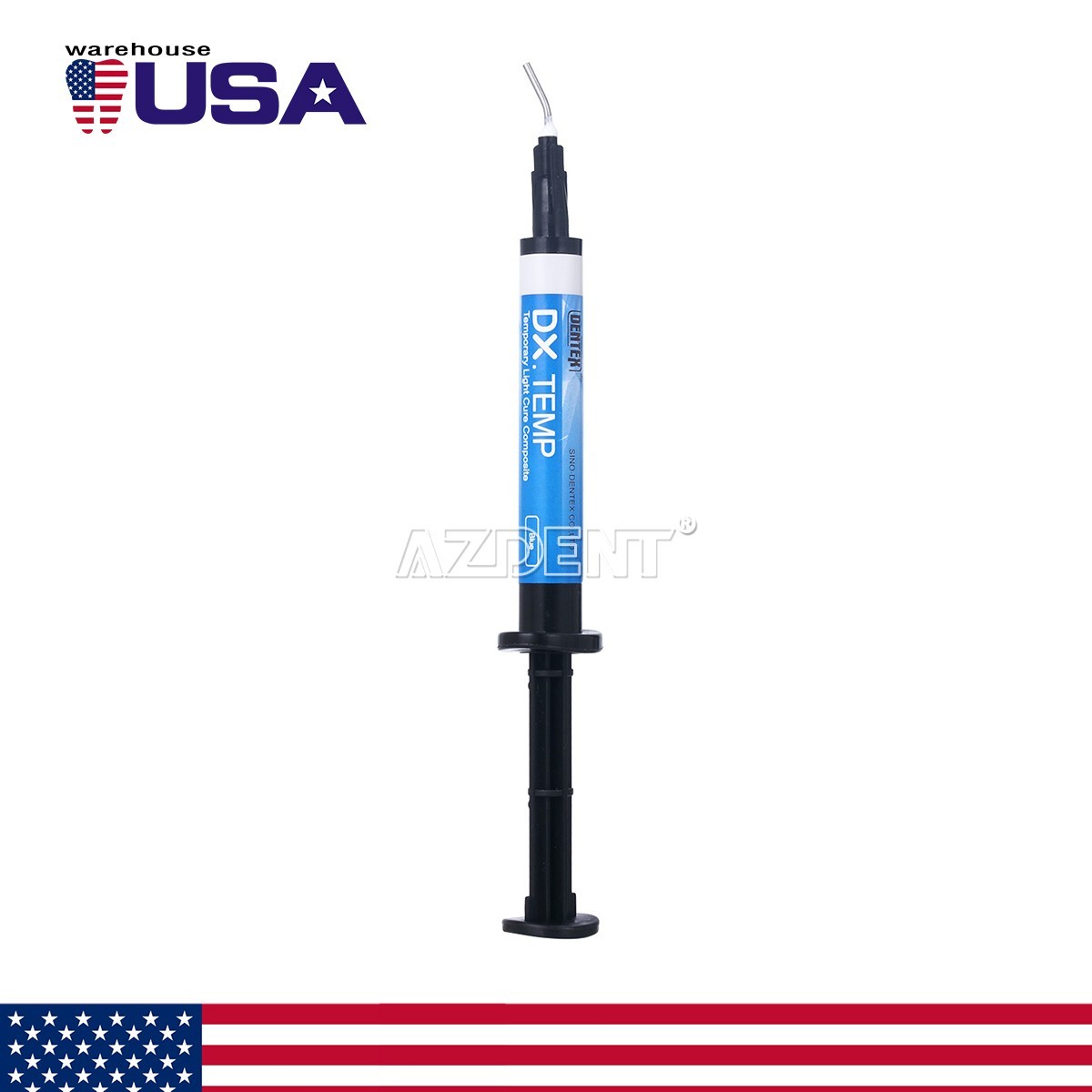 Dental Temp Flow Light Curing Temporary Filling Composite Material 2.5g