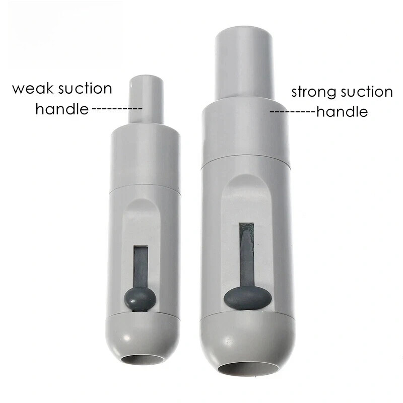 Dental Saliva Ejector Suction Valve Strong HVE/Weak SE Suction Tip Adapter