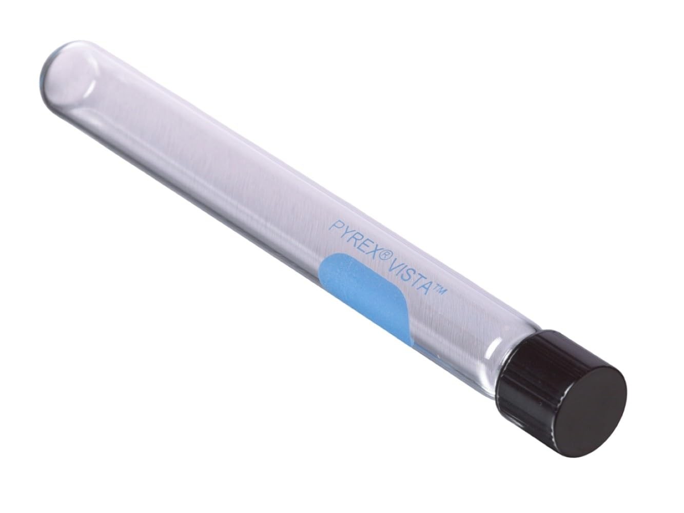PYREX VISTA 34mL Culture Tubes w/Phenolic Cap, 20x150mm 70825-20X (Case of 200)