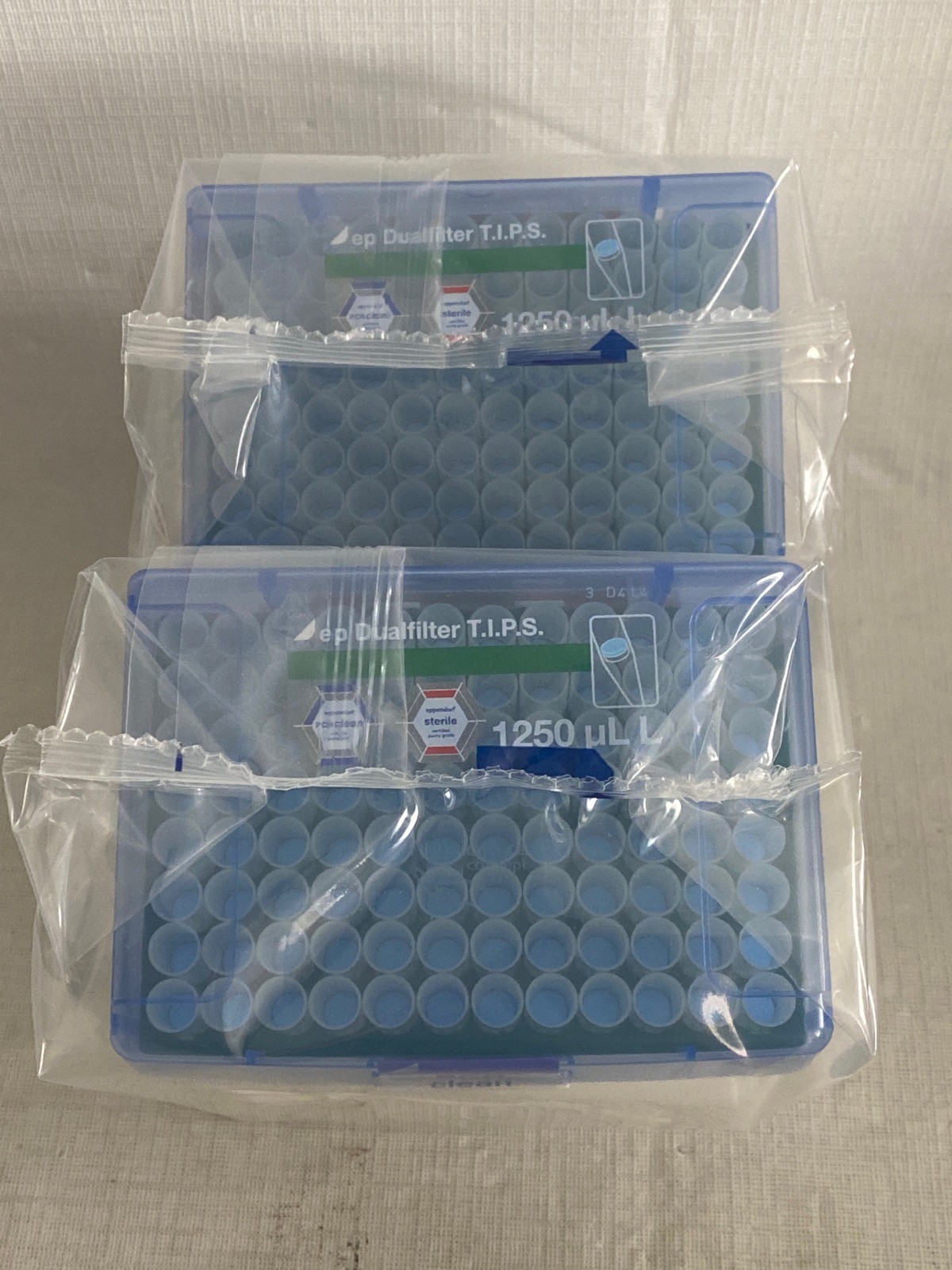 (1872) EPPENDORF 10uL 20uL 100uL 200uL 300uL 1250uL 5mL Pipet Tip 19×96 2×24