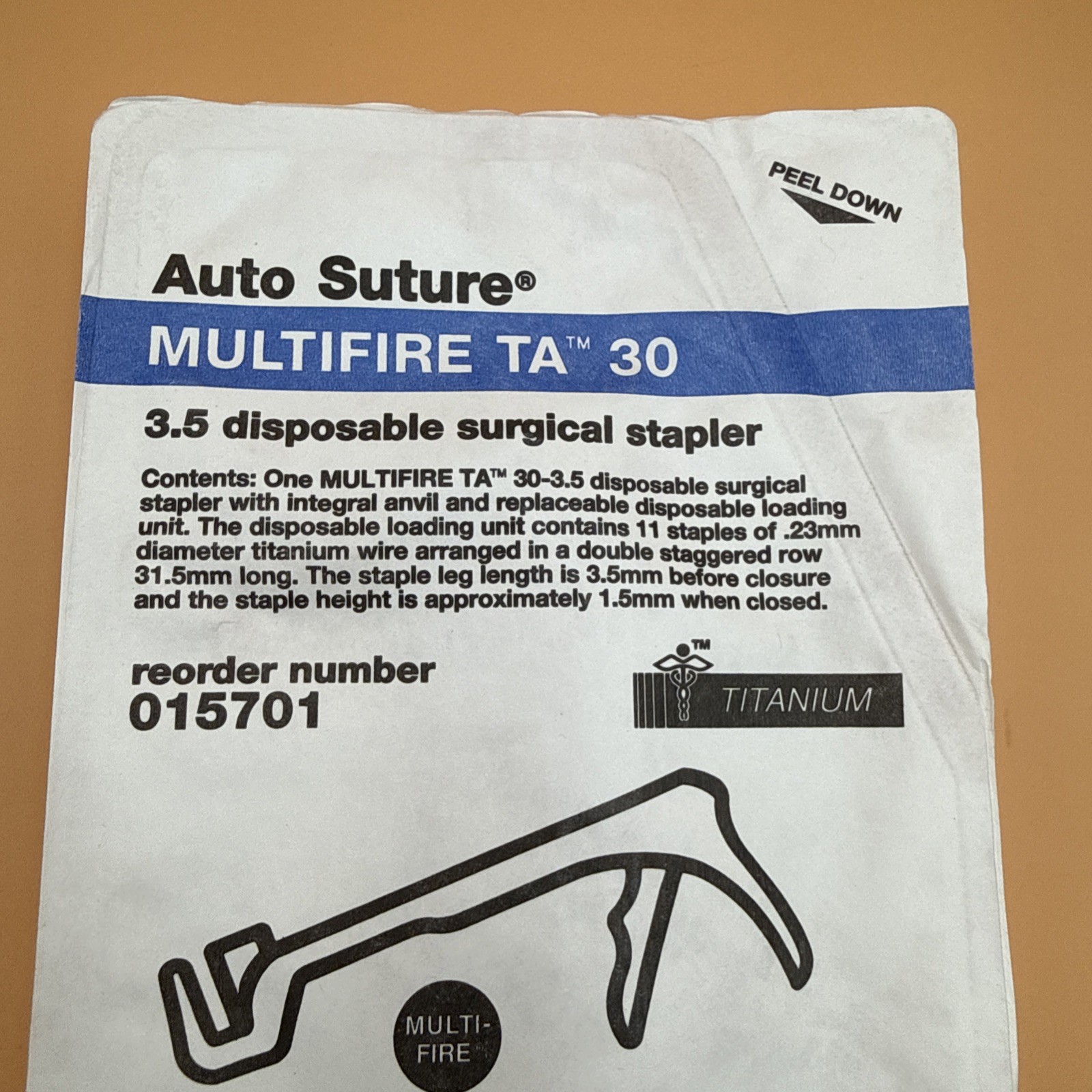 Auto Suture stapler Multifire TA-30