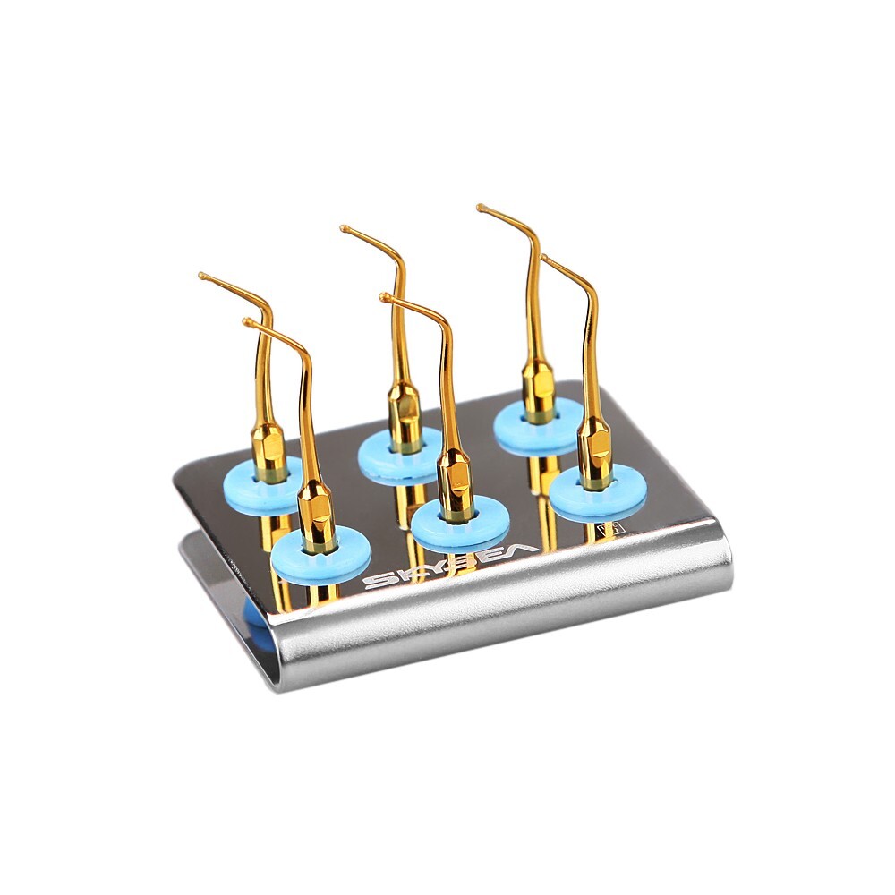 Dental scaler cavity preparation kit gold tips tip for HU-Friedy IQ SBD1T holder
