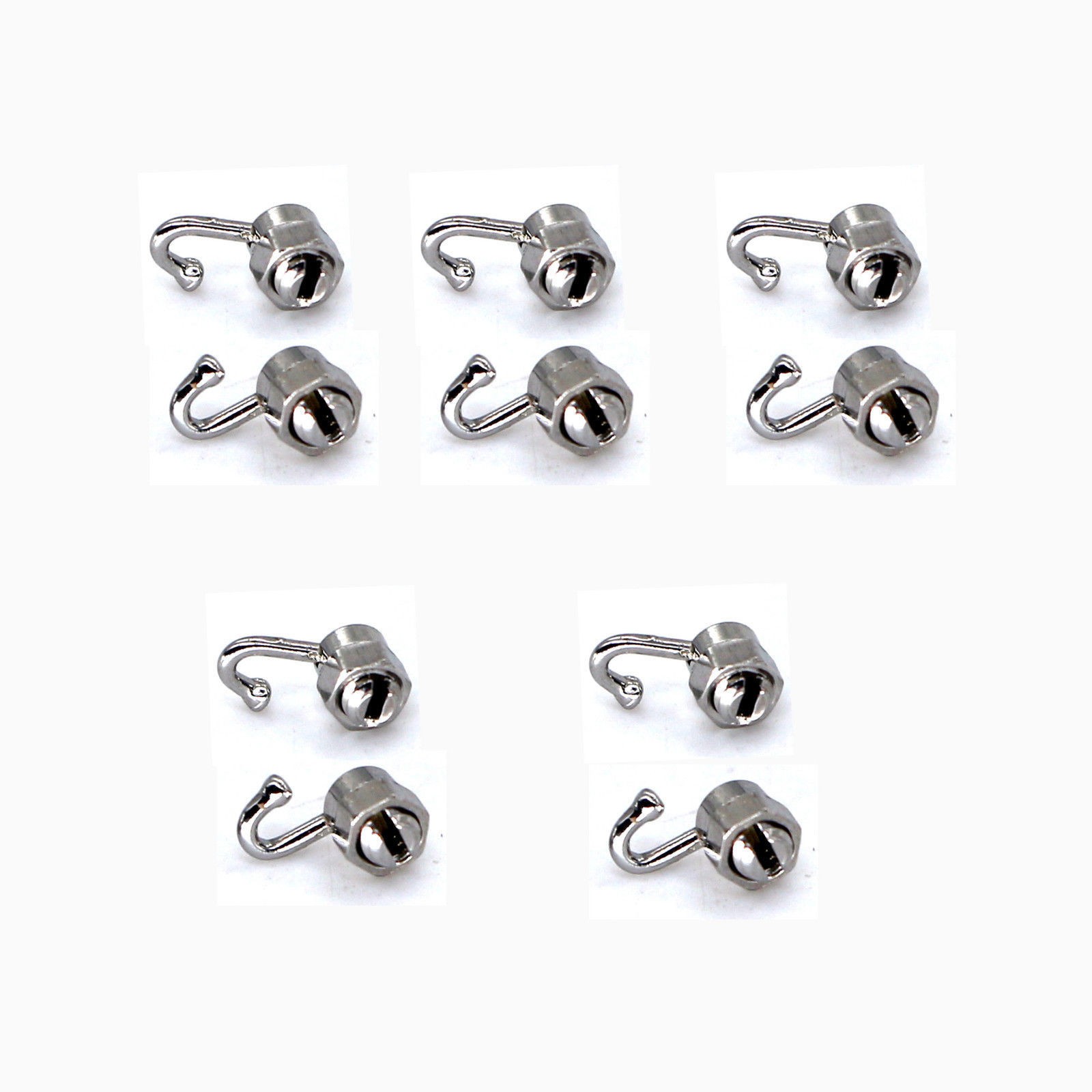 Dental Orthodontic Activity Crimpable Hook Arch Wire Stops 20 Pcs + Tool Driver