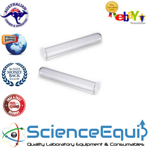 Quartz Test Tubes Fused quartz Silica High Temprature Resistive 32OD X200MM