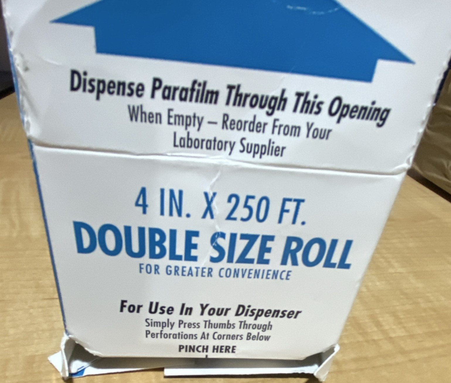 Parafilm PM-999 Laboratory Film 4″ x 250′ for Physical & Microbiological Lab