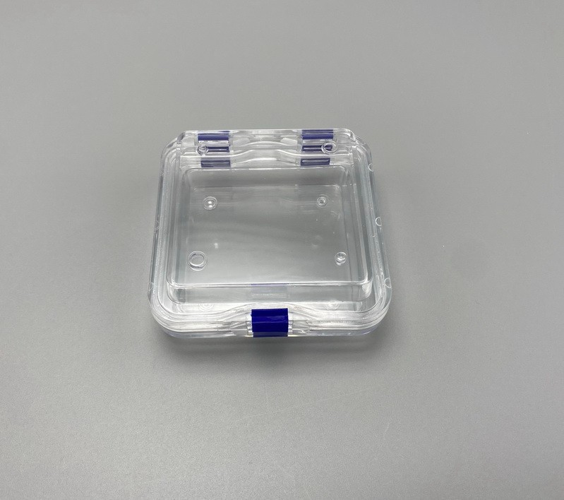 Plastic Transparent Dental Box Denture Storage Box with Film Membrane for Crown