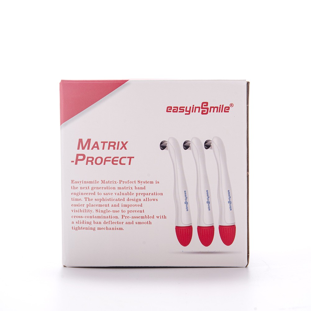 50Pcs Dental Endodontic Pro Matrix Bands Adjust Molar Pre Formed Bands 4.5/6 MM