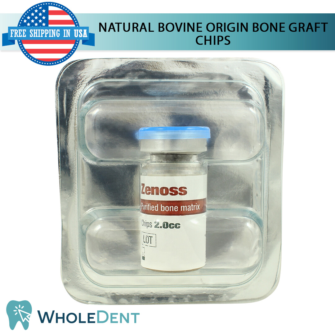 Natural Chips Bovine Origin Material Sterile Dental Biocompatible Substitute