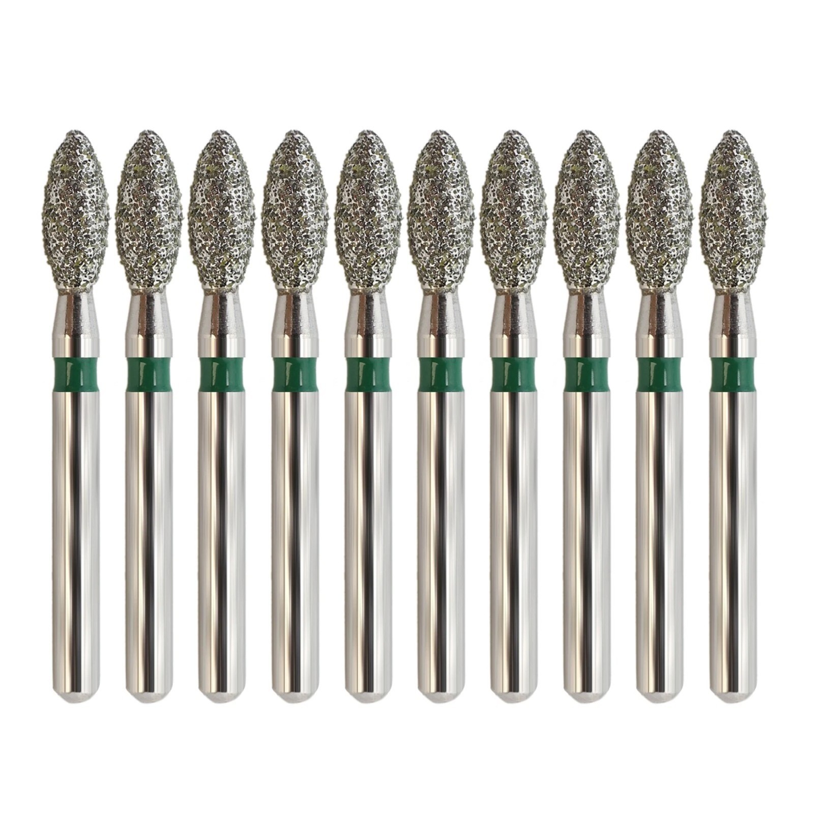 Dental Burs Diamond FG Egg Football Fine Coarse Fine High Speed Dia-bur 379 368