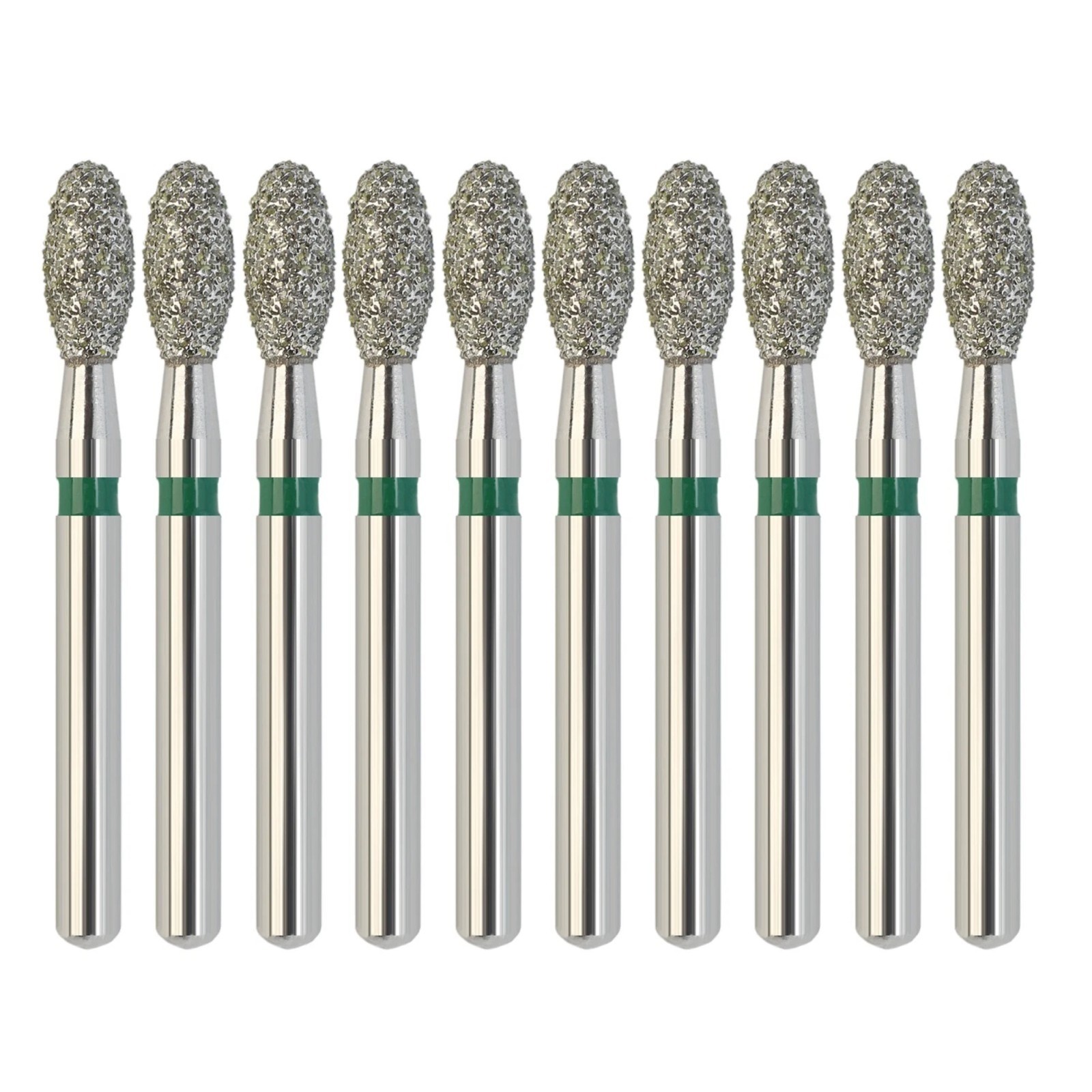 Dental Burs Diamond FG Egg Football Fine Coarse Fine High Speed Dia-bur 379 368