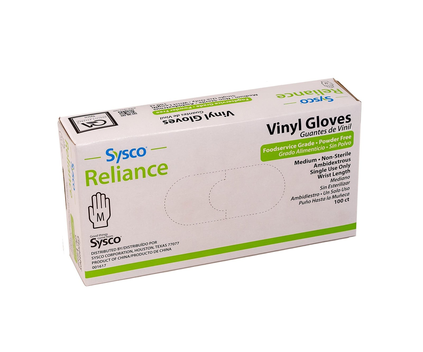 New Disposable Vinal Gloves Medium 100 Per Box