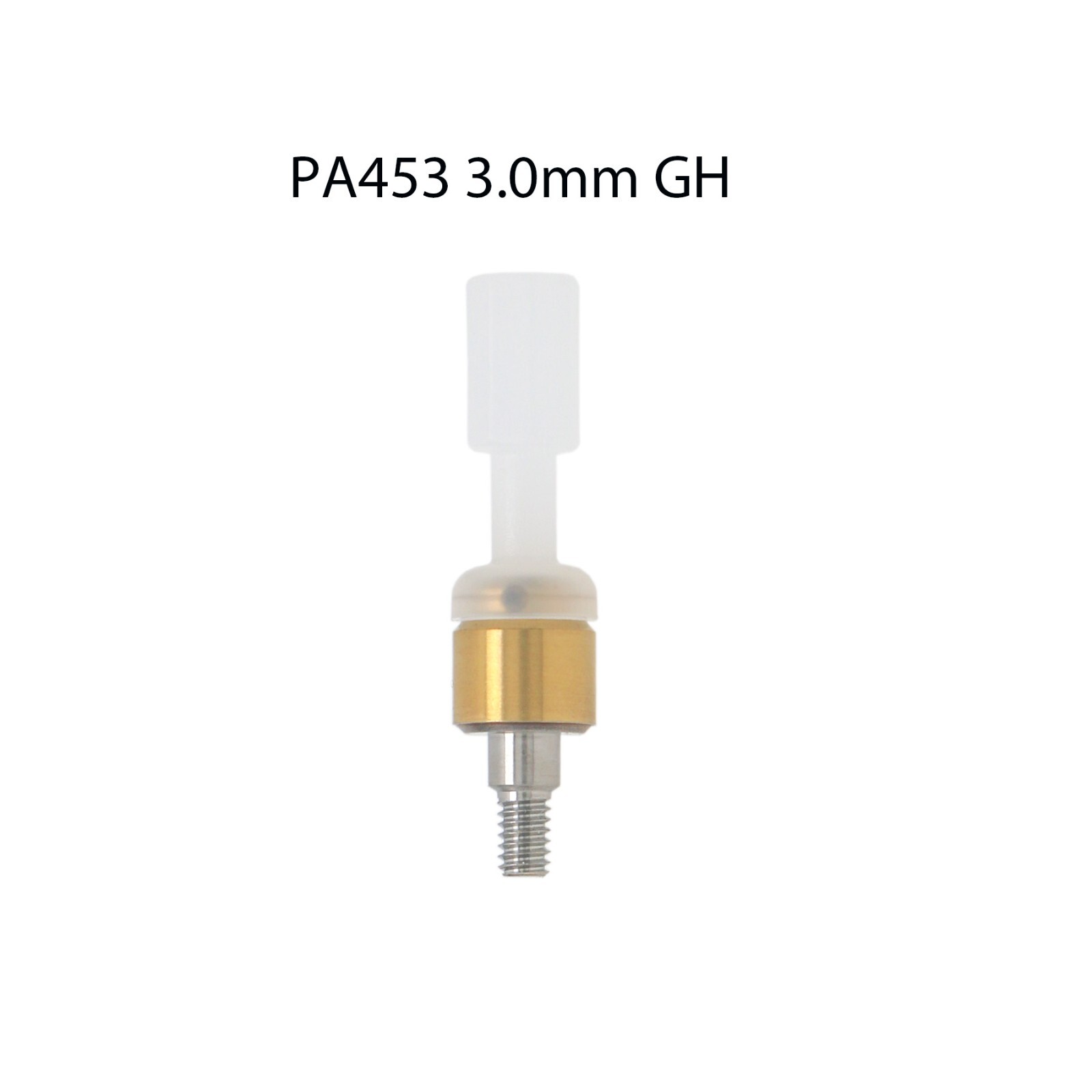 Locator Abutment Compatible Zimmer Tapered Screw-vent 3.5/4.5mm Mis Hex platform