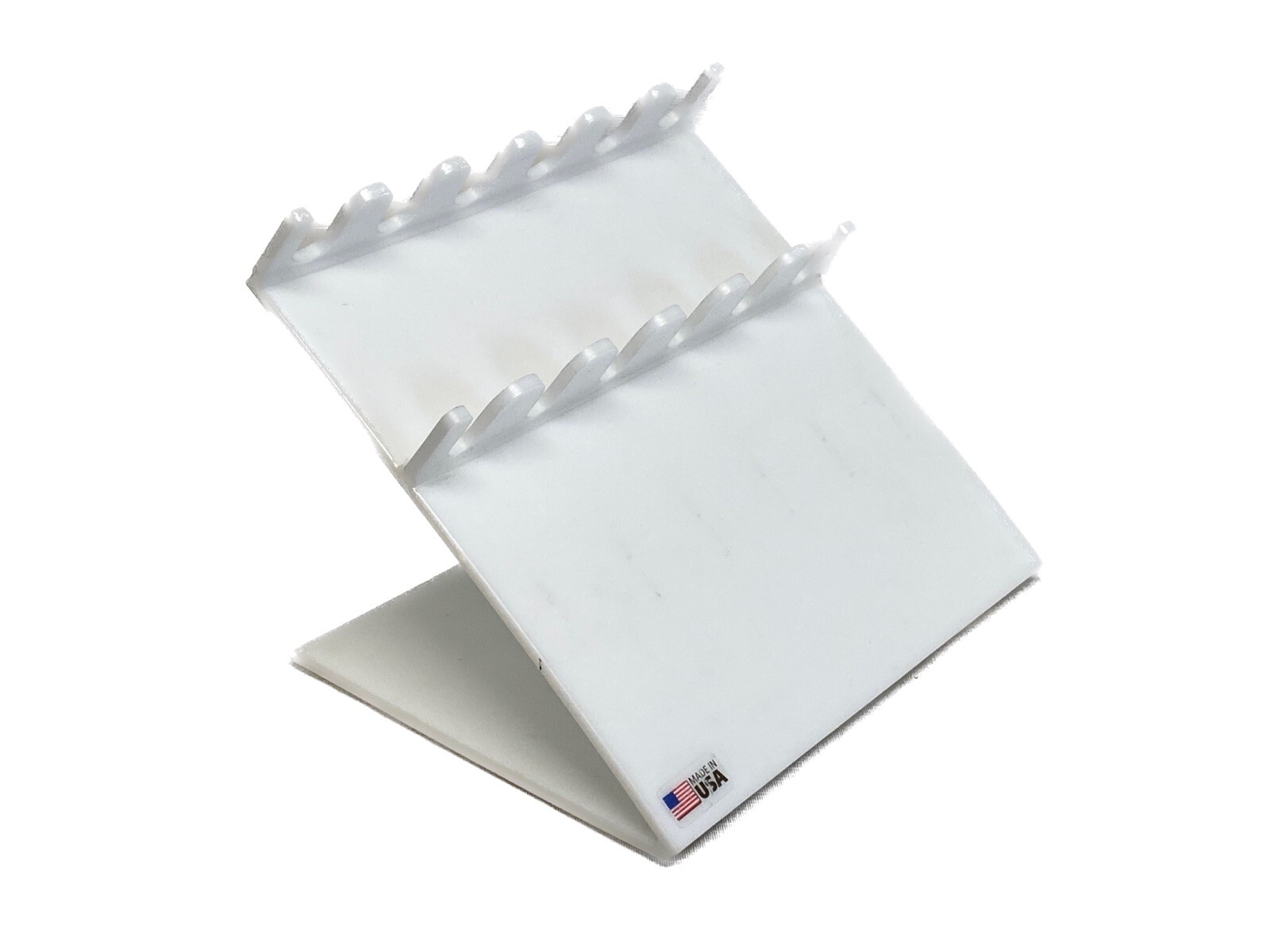 DYNALON 6-Place HDPE Plastic Pipette Pipettor Holder 12” L x 10” W x 9-5/8” H