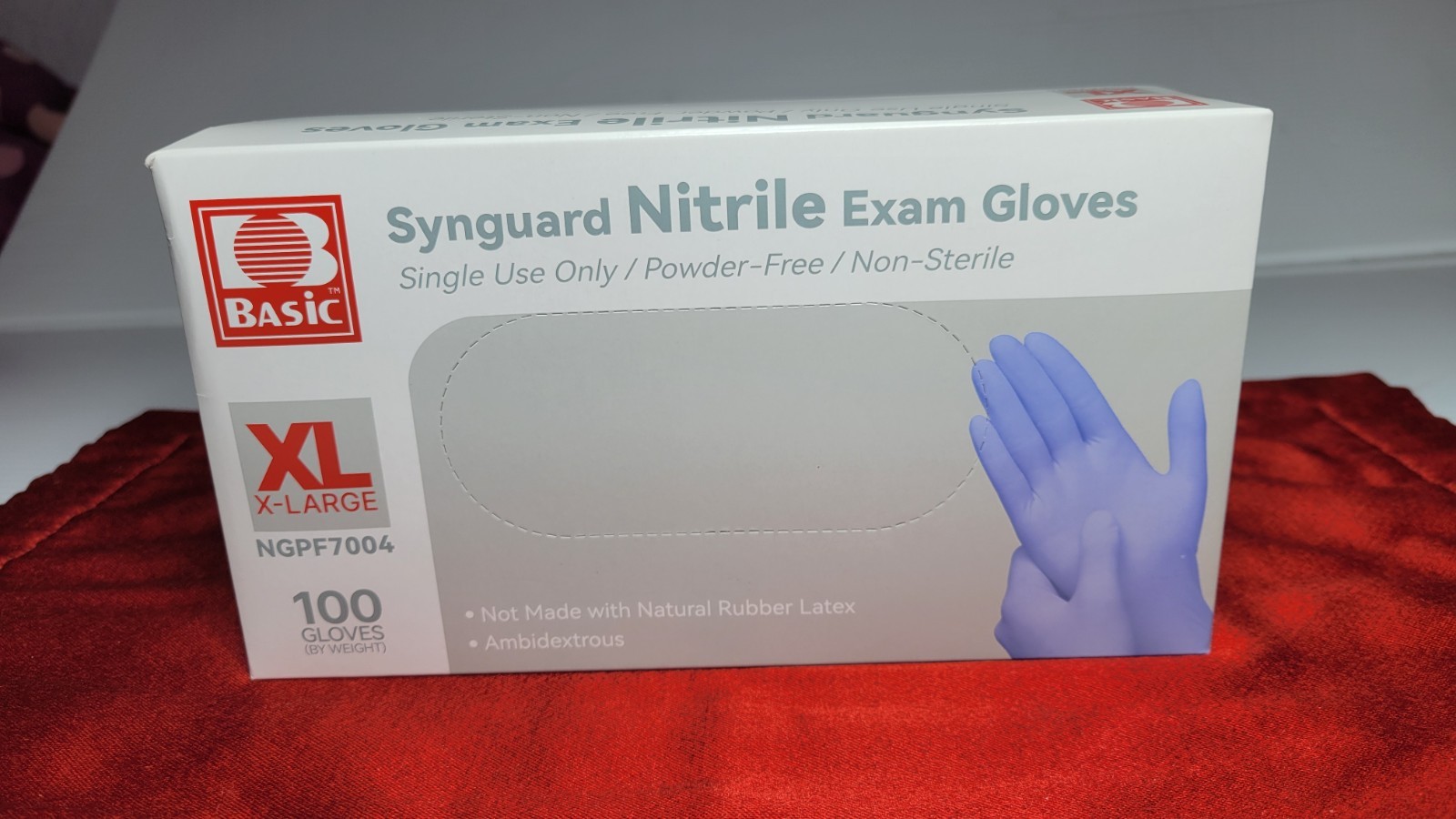 SYNGUARD NITRILE EXAM GLOVES (1X- Box Xl 100pcs)