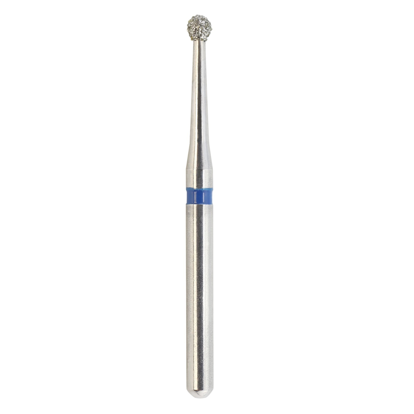 Dental Diamond Burs Round Surgical Friction Grip FG 801L/014M Standard Grit Blue