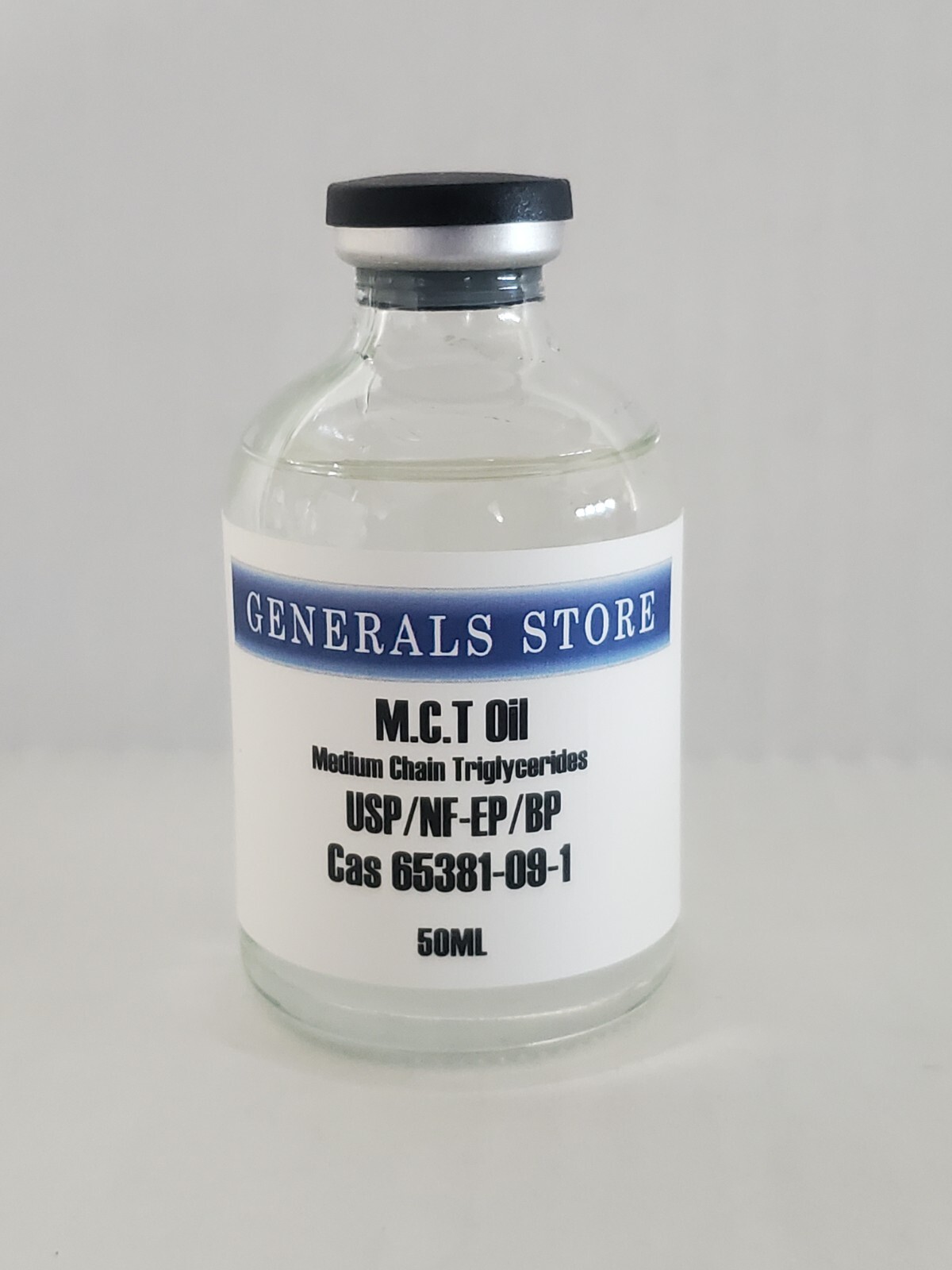 MCT Oil USP/NF (EP/BP) FCC KOSHER 50ml Vial