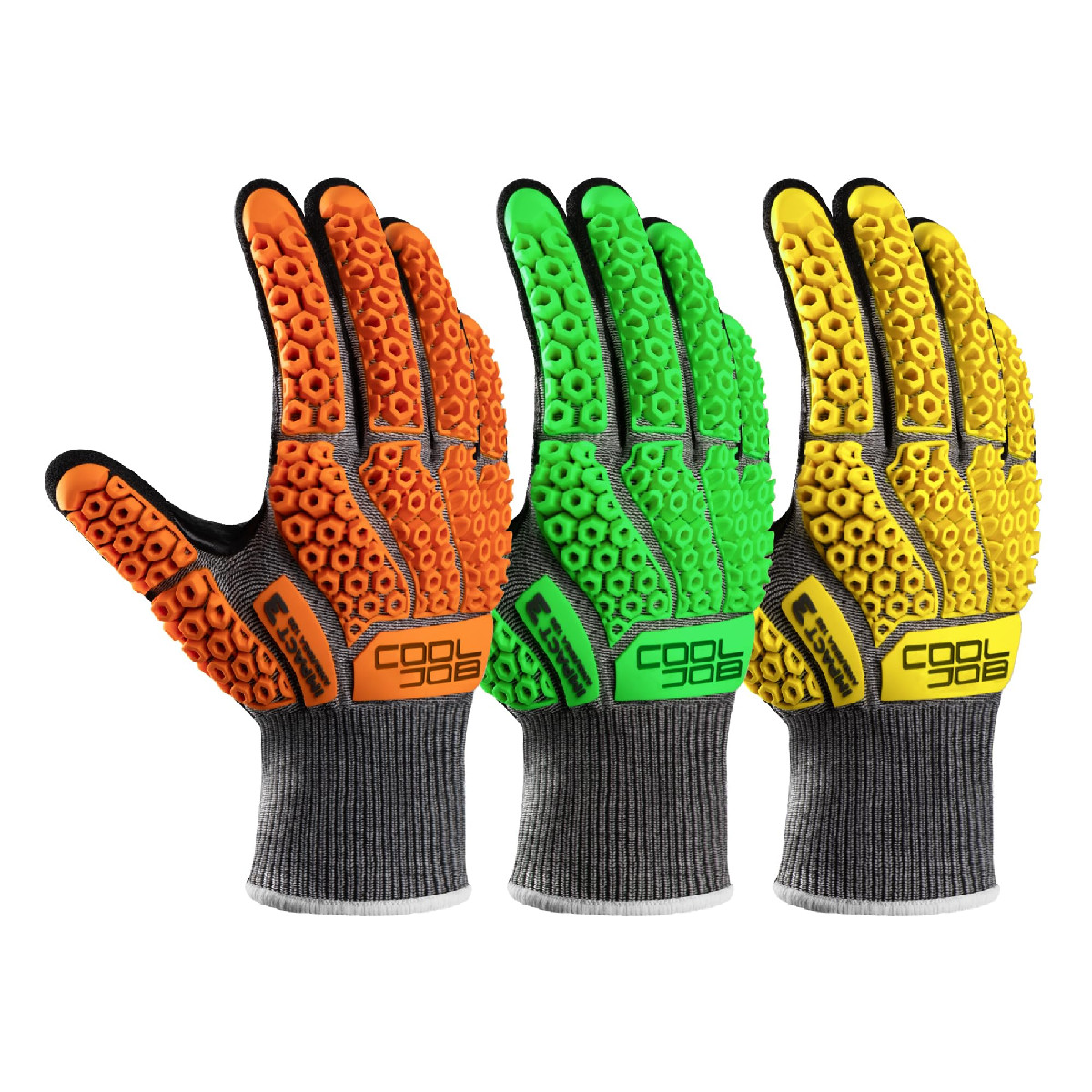 Cooljob A5 Cut Resistant Gloves Impact Resistant Tpr Touchscreen Nitrile Dipped