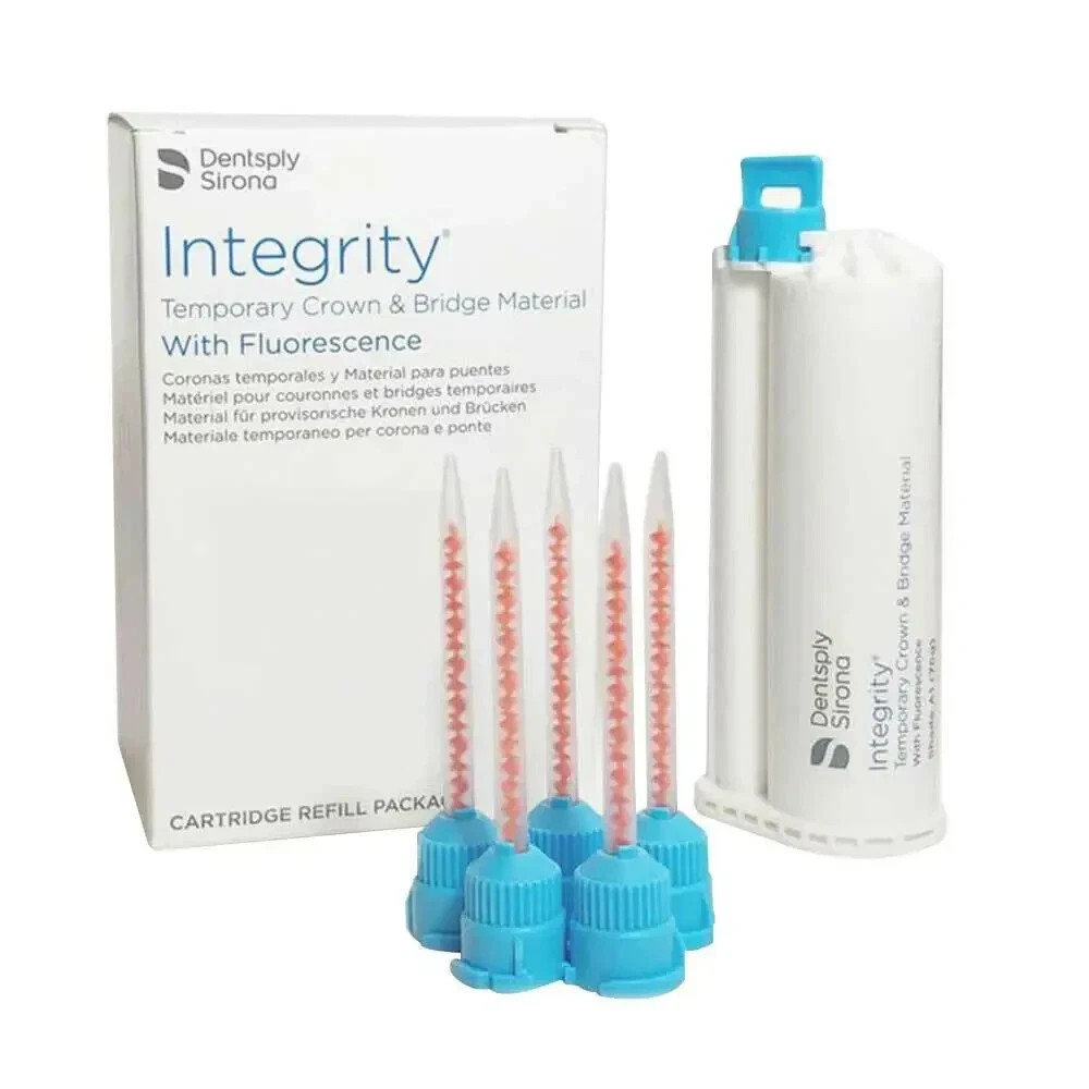 Shade A2Dentsply Integrity Temporary Crown and Bridge Dental Material Cartridge