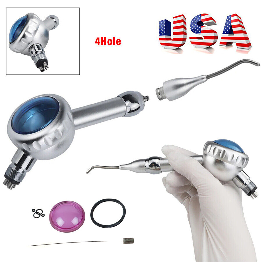 1/5/10Pcs Dental Air Polisher Polishing Handpiece Air Flow Prophy Jet Hygiene 4H