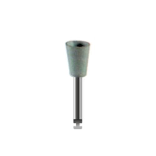 RA-SHANK SILICON POLISHERS GREEN CUP 12/PACK PORCELAIN RESIN & NATURAL TEETH
